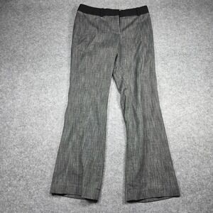 LOFT Pants Womens Size 6 Gray Flare Leg Julie Medium Wash